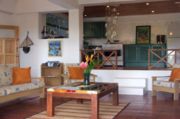 Middle Deck Living area