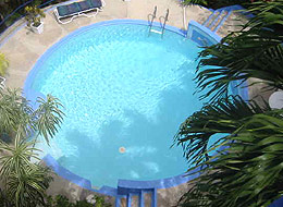 Swimming pool at Bayview Villa Apartments